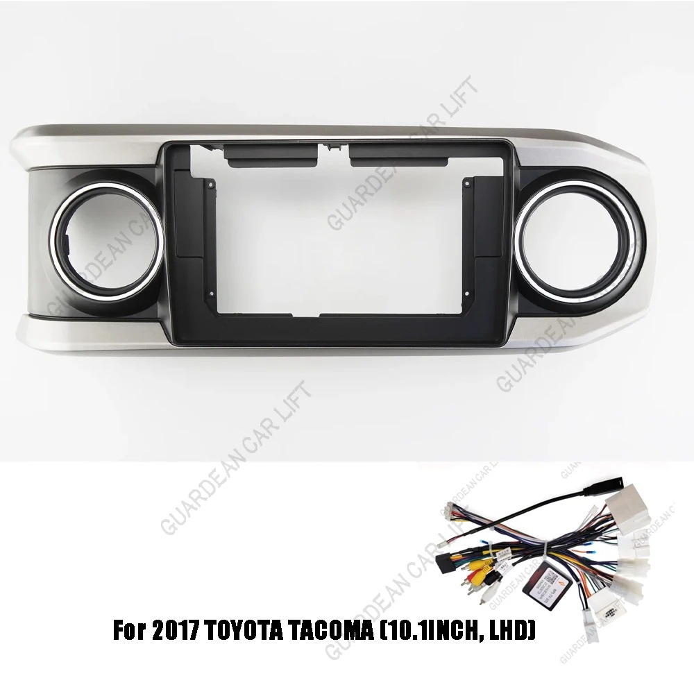 Suitable for 2017 Toyota Tacoma (Left Hand Drive) Central Control Navigation Frame Android Audio Panel Frame