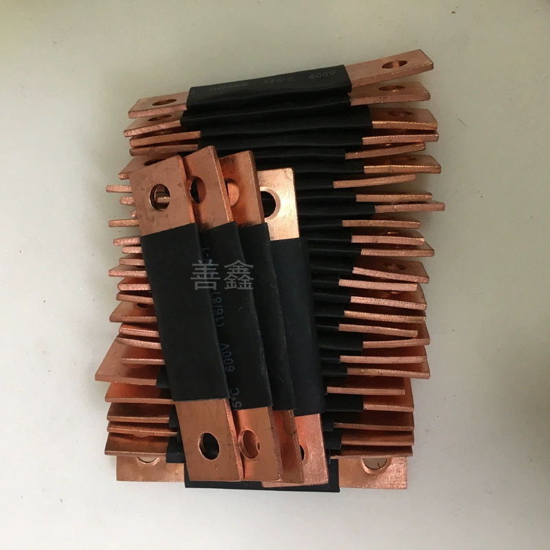 Обработка нового аккумулятора, мягкое соединение, плоский медный ряд, медный лист, мягкое соединение