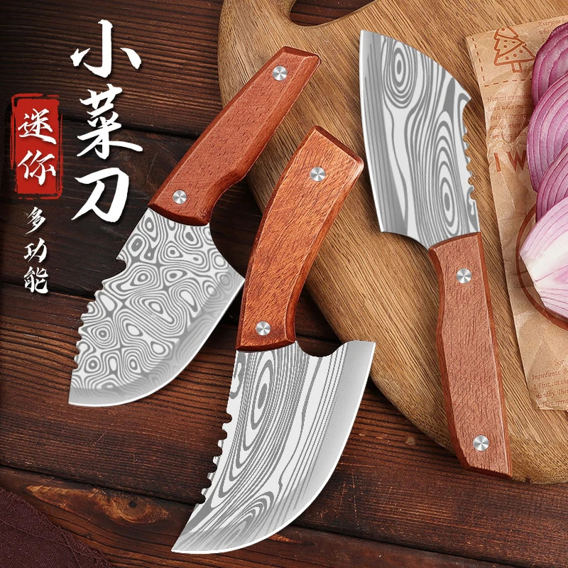 Гигантская фабрика прямых продаж внешней торговли кованый мини-кухонный нож