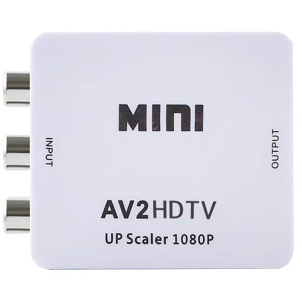 Поставочная AV для HDMI-конвертер поддерживает вывод видео 1080p HD AV на HDMI ротор