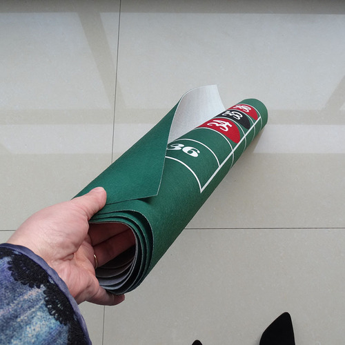 Tablecloth card pad chip mat non-woven felt 90x180cm Texas Wheel Roulette Banker Bet Big or Small