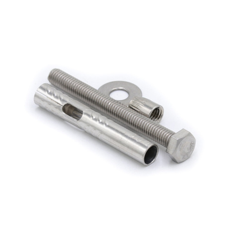 304 stainless steel expansion screw external hexagonal built-in pull-explosion ceiling bolt lifting internal expansion explosion gecko
