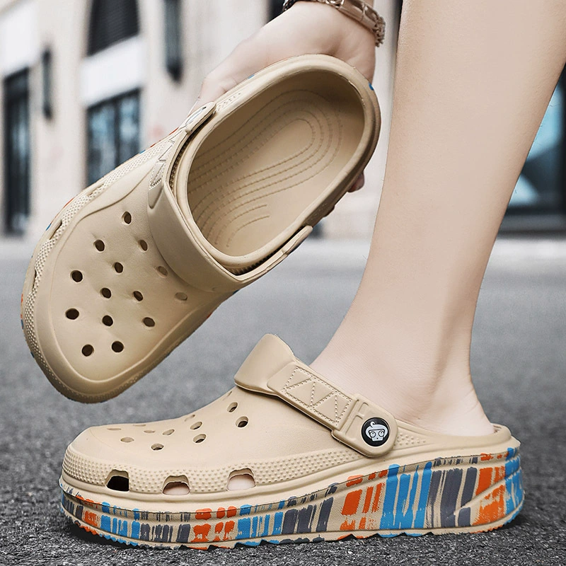 Обувь с пещерой мужской трансграничный большой размер мужской летний EVA повседневные тапочки на улице