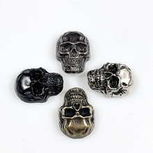 金属DIY皮艺装饰扣皮衣皮具手工骷髅头财布扣复古箱包五金饰品扣
