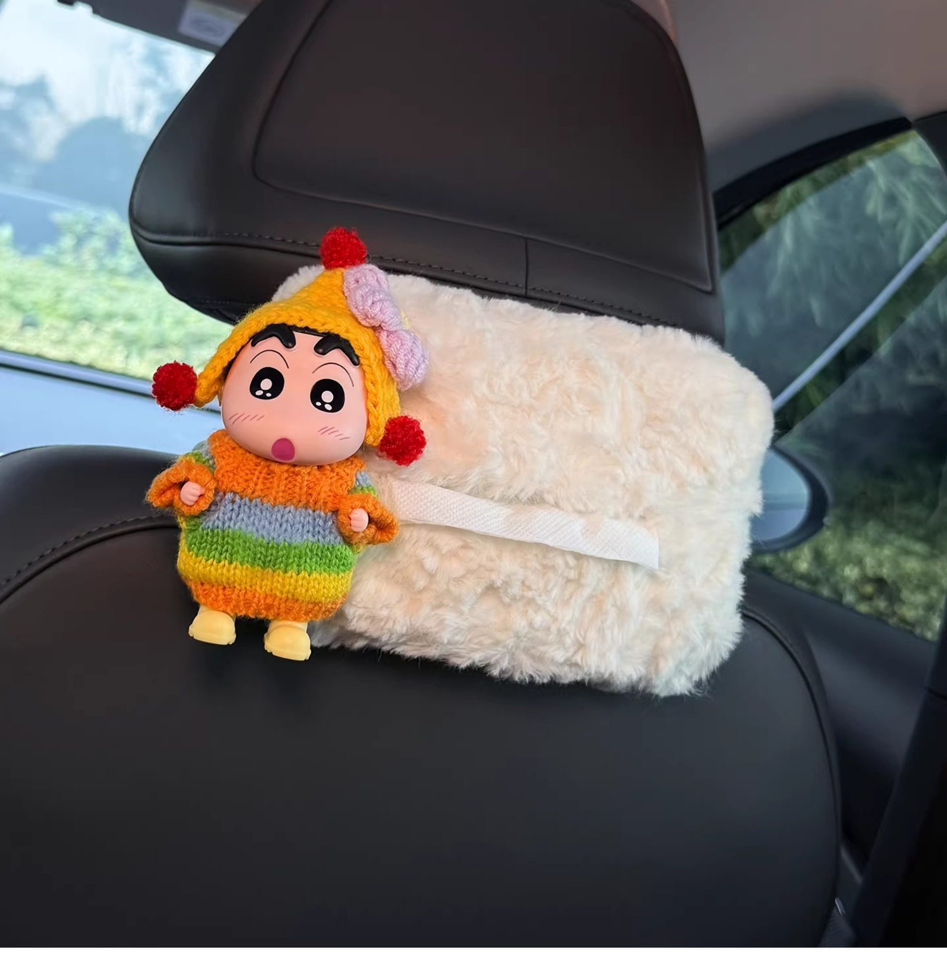 Xiaoxin Car Tissue Box, 2026 New Model, Hanging on the Rear Headrest of the Car, High-End Style for Goddesses