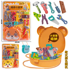 包邮挂板装过家家工程师维修工具箱亲子互动锯子锤子螺丝刀子玩具