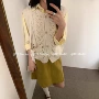 前后镂空百搭针织毛衣