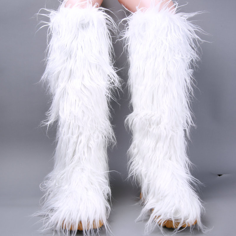 Women's Snow Boots Over The Knee Fur Lined Winter Boots_voghion.com