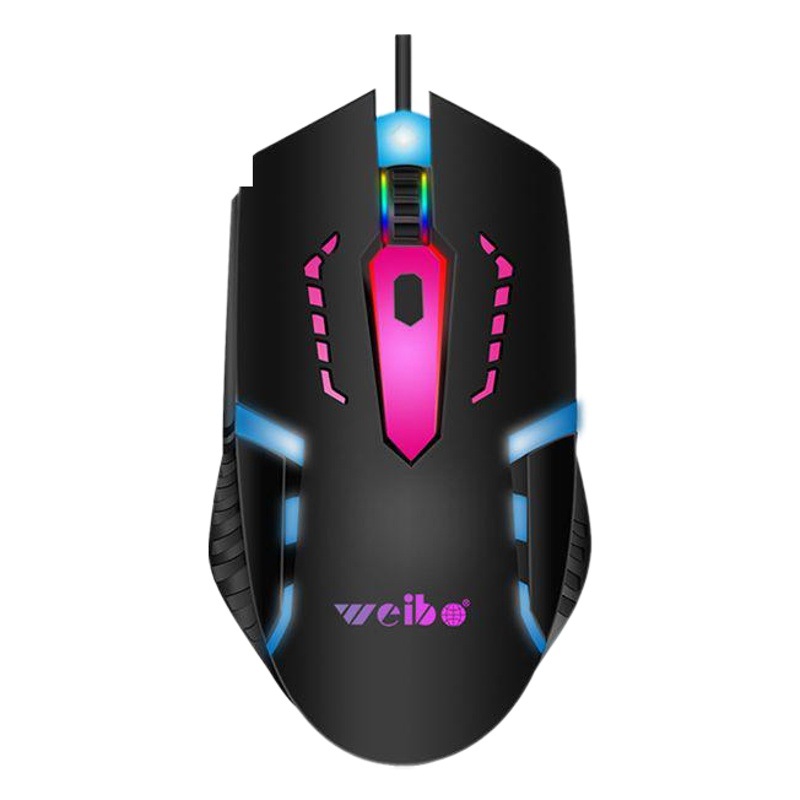 Mouse Gamer con Cable M39, Ergonómico y Retroiluminado para Juegos