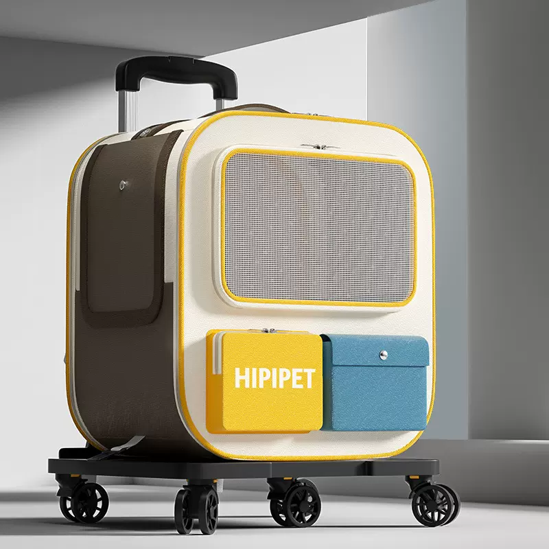 狗狗拉杆箱便携猫背包大容量双肩包拉杆包宠物箱包猫包狗包外出包