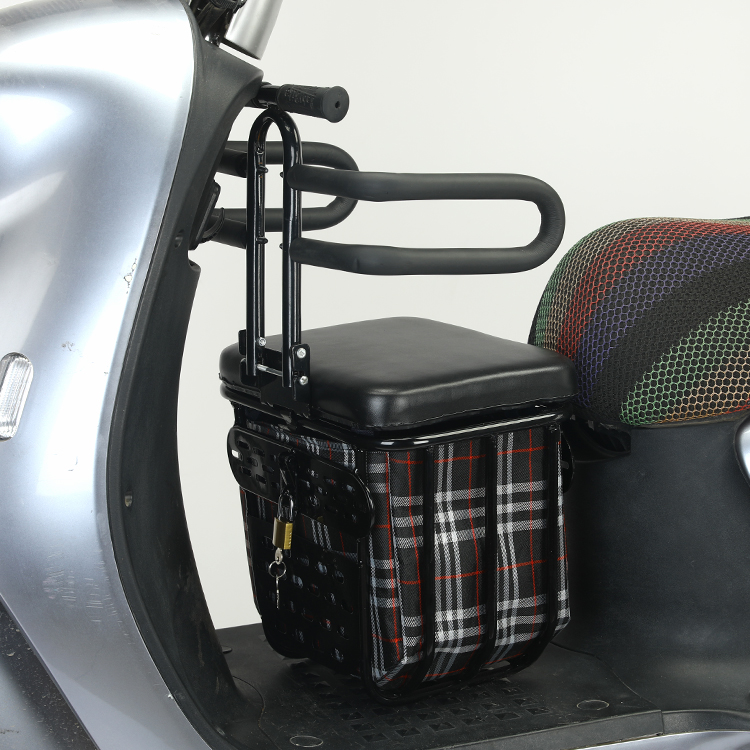 Suitable for Electric Vehicles, Child Seats, Baby Seats, Infant Seats, Electric Scooters, Motorcycle Front Seats, with Storage Space