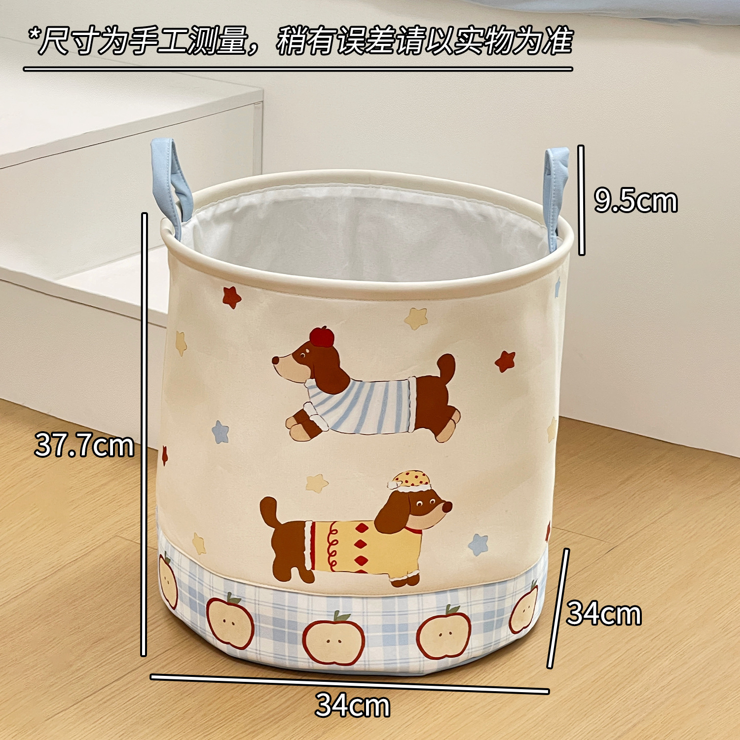 Diseño original, linda canasta de ropa sucia, plegable, de alto valor, ropa sucia, canasta de almacenamiento, cubo de almacenamiento de muñecas, gran capacidad