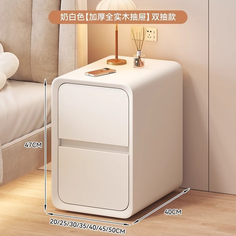 40*40*47cm 유백색, 완전 조립 [원목 서랍 + 고양이 발톱 가죽 + 고밀도 보드 프레임]