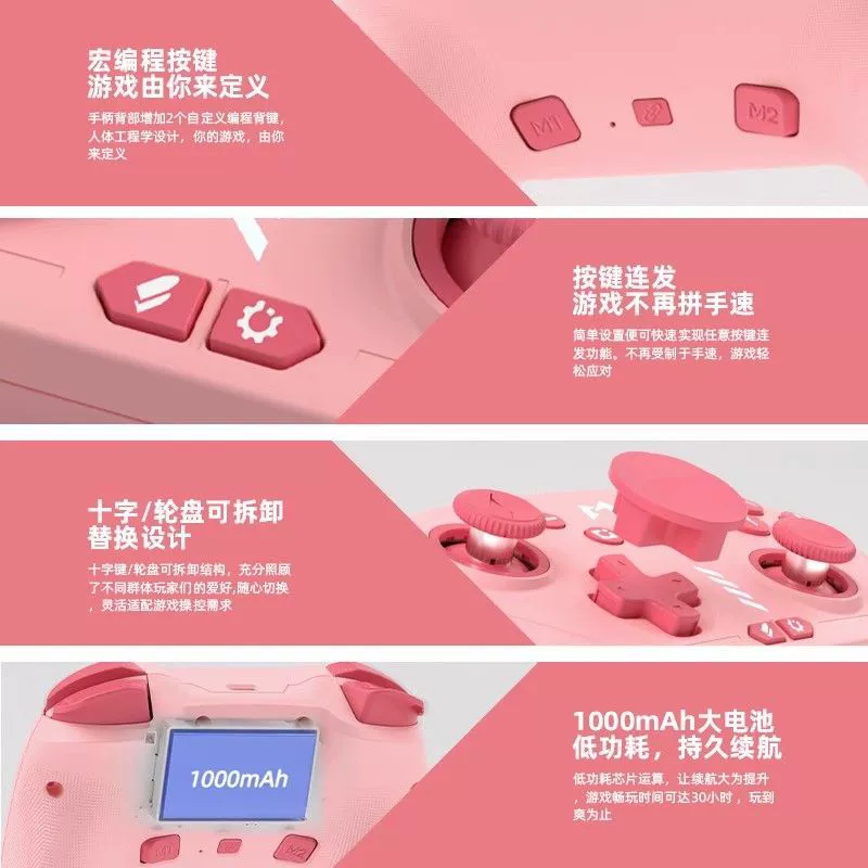 Модифицированный контроллер Chitu Switch Pro беспроводной контроллер NS HD вибрация Bluetooth Steam гейм контроллер Switch