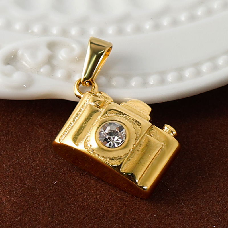 4g Weight Pendant Jewelry Making Type 14.1*11.2mm, 18.8*13mm Jewelry Making Size Real Gold Plated Plating Material DIY Jewelry Accessories Classification 1 Piece Quantity 304 Stainless Steel, 316 Stainless Steel Material Sun, Moon Pattern Retro, Simple Style Style Waterproof Non Tarnish Craft 1 Piece 14.1*11.2mm 18.8*13mm 304 Stainless Steel 316 Stainless Steel Real Gold Plated Sun Moon Pendant DIY Jewelry Accessories 11