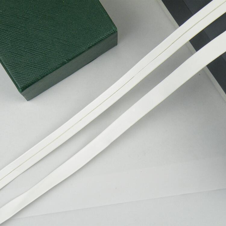 1 cm de color pu prensado banda de borde accesorios de prenda de vestir banda de borde textil decoración de cuero accesorios cuerda