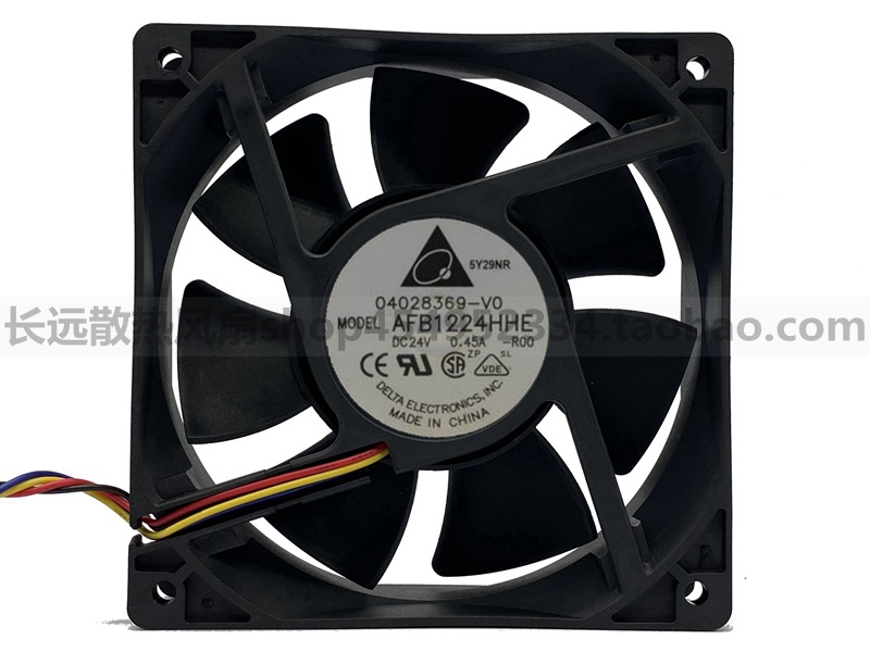 原装台达12cm AFB1224HHE 12038 24v 0.45A变频器 服务器散热风扇