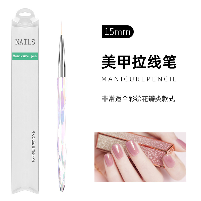 Color deslumbrante conjunto de pinceles de uñas gradiente 5 conjuntos de pinceles de fototerapia de pinceles de uñas herramientas de pinceles de uñas