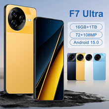 新款F7 Ultra跨境手机7.3寸中孔大屏4G全网通16+1T智能手机批发