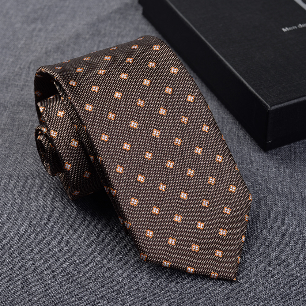 Fabricantes de corbata de patrón de alto nivel de caballero transfronterizo de estilo británico de negocios camisa casual accesorios de moda