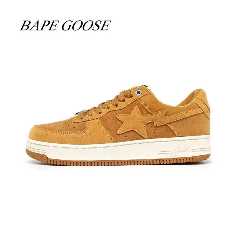 Bape Goose Putian Обувь для пар Повседневные подходящие ко всему легкие нишевые мужские и женские кроссовки в школьном стиле Тренд