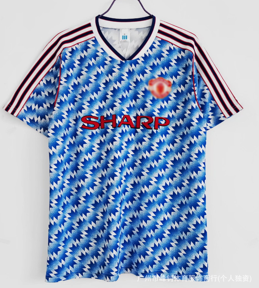 Camiseta de fútbol del Manchester United Real Madrid París AC Inter Retro Barcelona Juve Chelsea FC