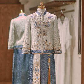 新郎秀禾服婚服2025新款新中式中国风唐装结婚敬酒礼服接亲服装