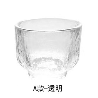 Juego de vino de sake con patrón de martillo japonés, vino de arroz de vidrio para el hogar, vino tibio, copa de sake, jarra de vino caliente, taza de vino pequeña al por mayor