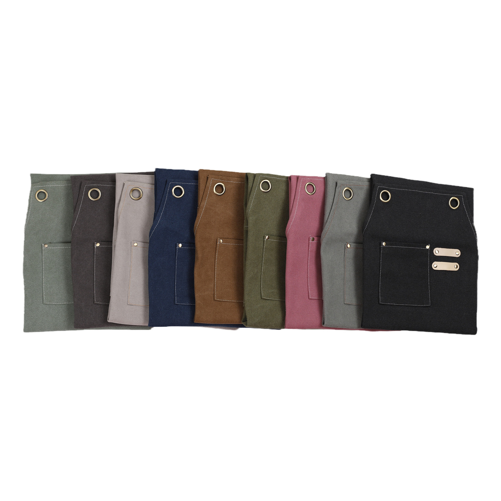 Delantal de lona para fabricante, tienda de té con leche, barista, ropa de trabajo para hombres y mujeres, delantal para salón de belleza