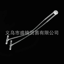 新款V型胶针双胞胎胶针双针工字胶针V形双排针服装辅料厂家直供