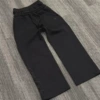 Black trousers, with embroidery, (Physicals)