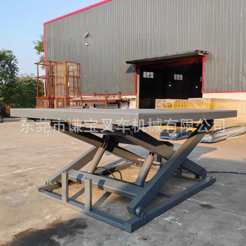 Plataforma elevadora hidráulica eléctrica, plataforma elevadora fija, elevador de tijera, plataforma elevadora hidráulica para carga y descarga en fábrica y almacén