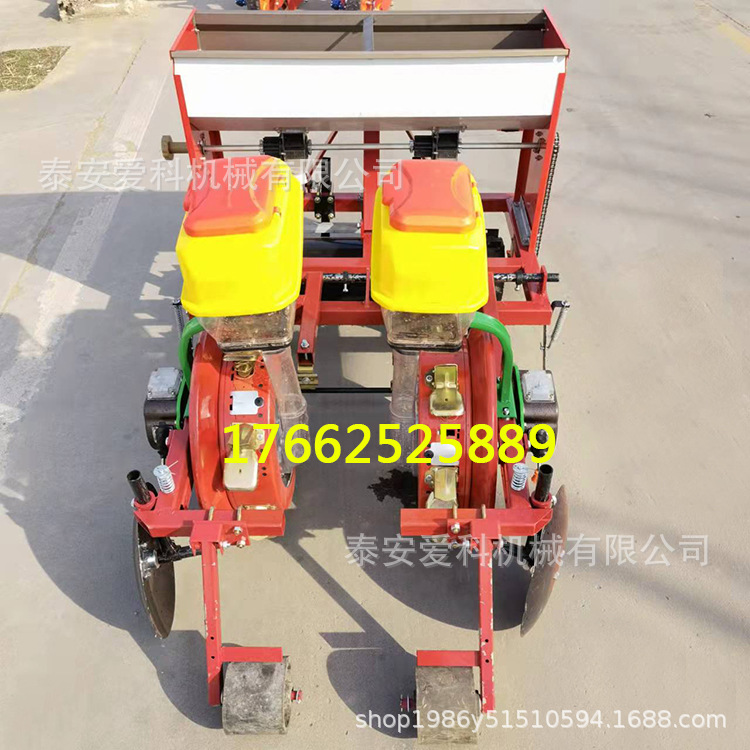 新款玉米种植机 换盘可精播谷物高梁 绿豆油葵 覆膜施肥一体机