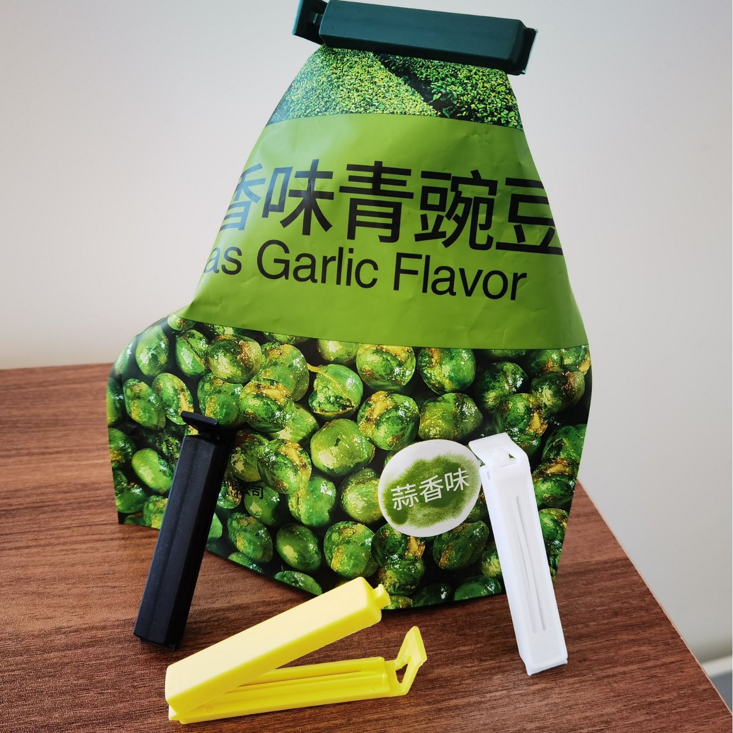 Clip de sellado creativo de 8cm se puede establecer logotipo de bolsas de plástico de sellado de bocadillos frescos al por mayor clip