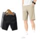 2023 New Summer Port Pants Casual Shorts Men's Tooling Beach Pants Washed Cotton Solid Color Five-point Casual Pants