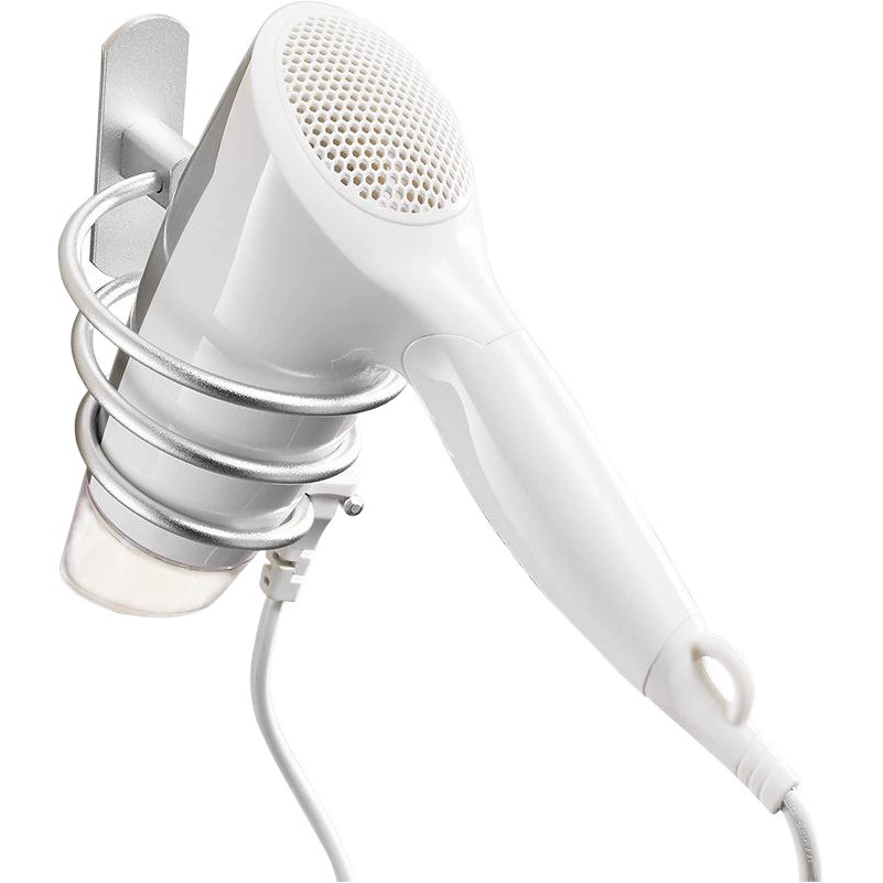 Освещенный электрический кронштейн для фена настенный туалет рама для ванной комнаты для хранения космического алюминиевого туалета