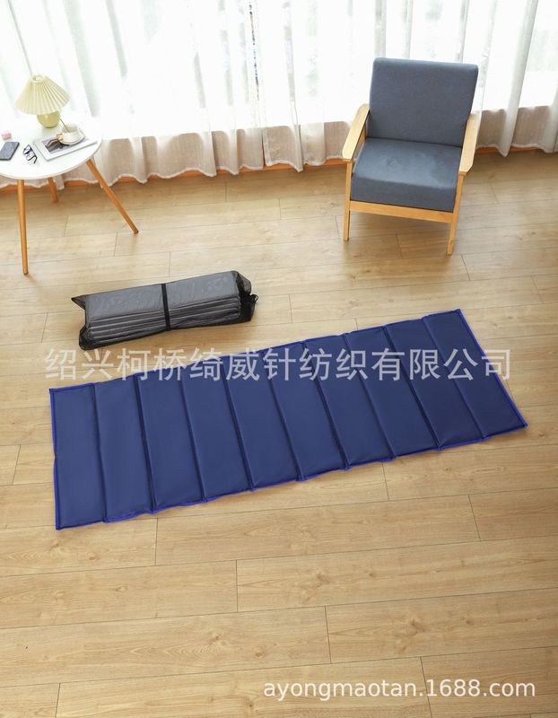 カーペット寝床マット折りたたみ可能収納キャンプ厚手シングルヨガ防湿マットオフィス昼寝マット|undefined