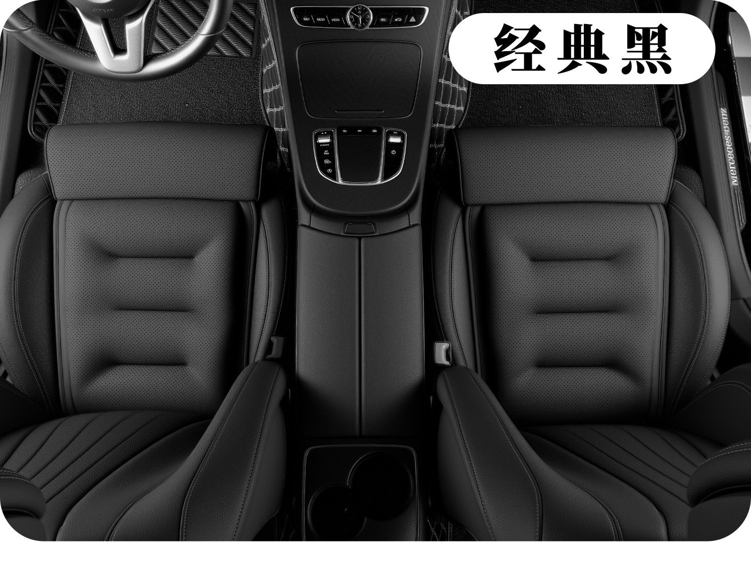 Suitable for Car Seat Cushions, Integrated Leg Support, Comfortable Seat Cushion, Leg Support, Universal for All Seasons, Extended Leg Support