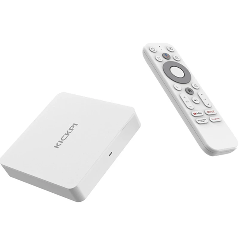 KICKPI KPI приставка S905Y4 2G/32GB Android 11 5G Wi‑Fi HD смарт с голосовым управлением