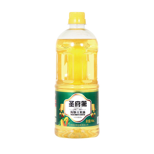 900ml First Press Fresh Corn Oil for Home Use, Bulk Cooking Oil Wholesale, One Piece Shipping