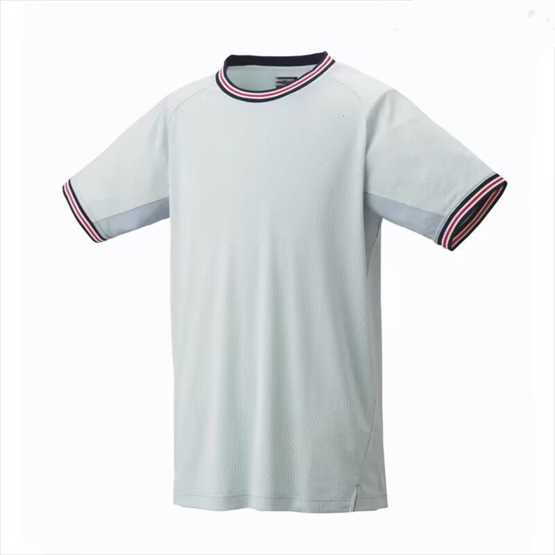 New Yy Badminton Clothing Quick-Drying Men's and Women's Short-Sleeved T-Shirts Breathable Competition Clothing Net Badminton Sports Tops Team Uniforms