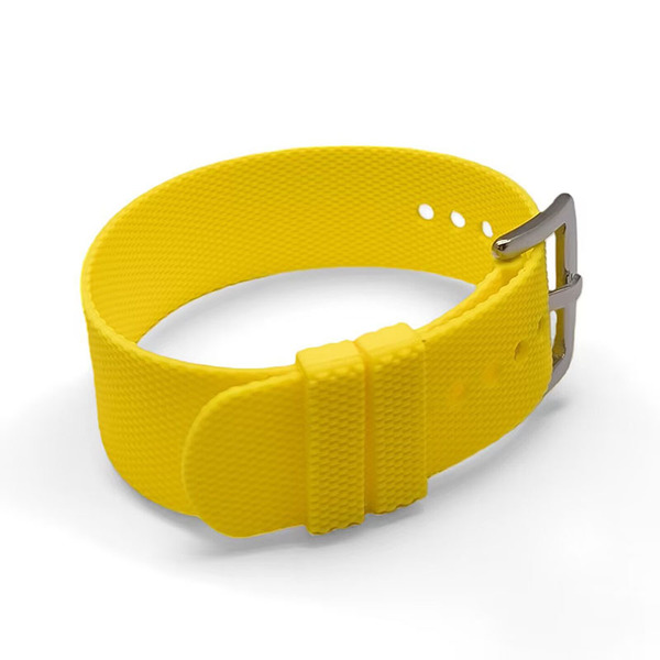Silicone watch strap