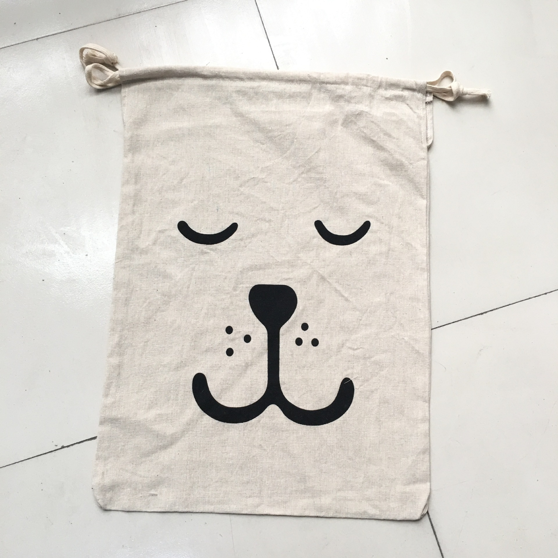 Bolsa de cordón impresa ropa bolsa de almacenamiento de juguetes bolsa de organización cordón del hogar bolsa de edredón a prueba de polvo almacenamiento de gran capacidad