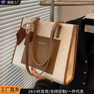 包包女2026新款女包大容量通勤包秋冬百搭真皮手提单肩托特包bags