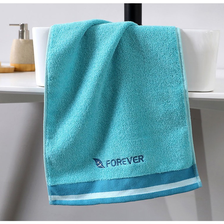 Xiuye 자카드 코튼 블루