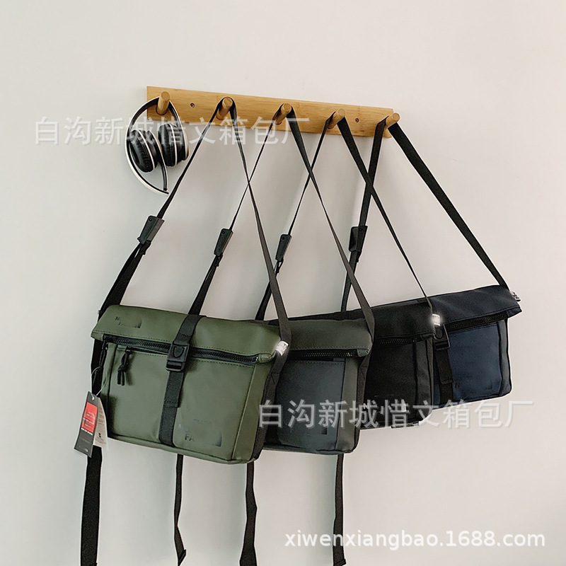 跨境新款男包潮牌工装男士通勤单肩包轻便大容量休闲百搭斜挎包|undefined