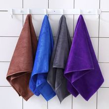 厂家批发超细纤维毛巾浴巾广告礼品美容院理发店家居日用擦脸巾