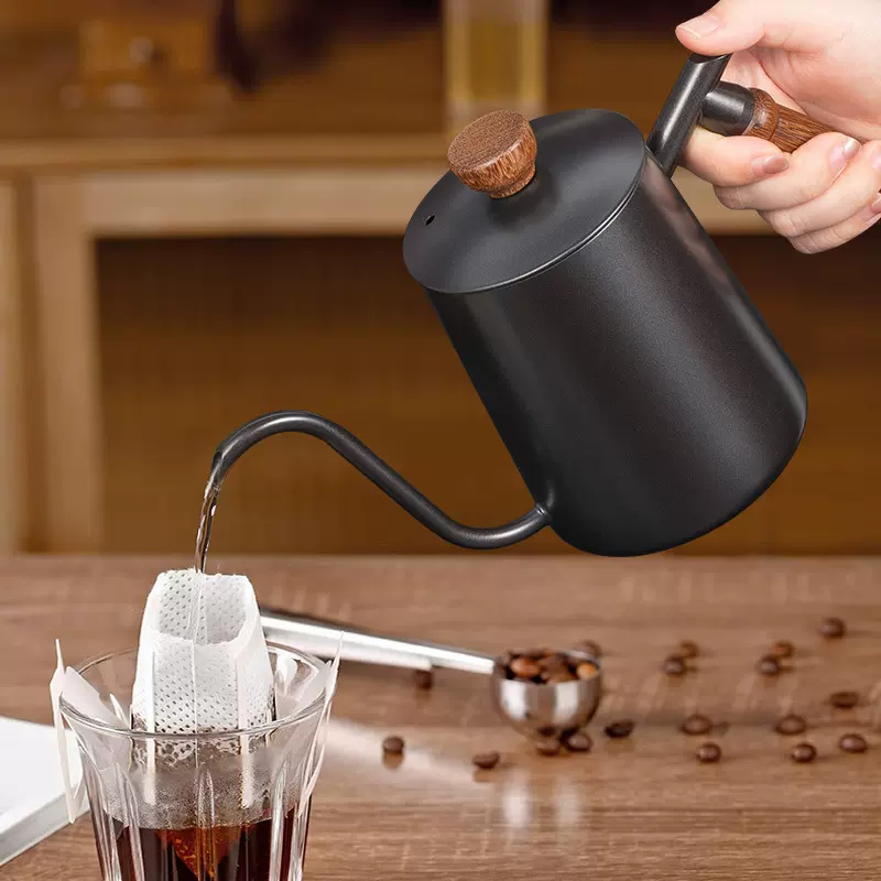 手冲咖啡壶挂耳咖啡手冲壶不锈钢家用长嘴细口壶滴漏水壶咖啡器具