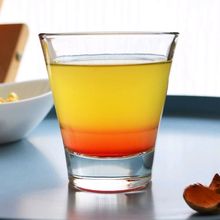 低價簡約單個高透明度果汁飲品咖啡酒水玻璃杯多種造型