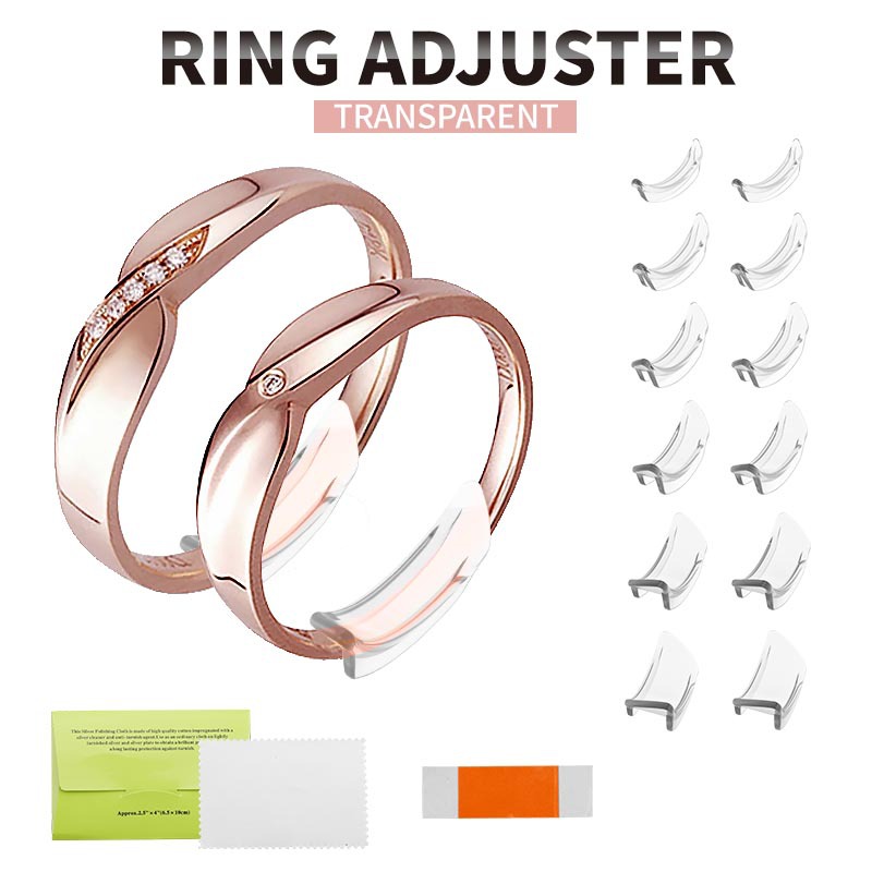 1 Set Basic U Shape Transparent Resin Ring Regulator display picture 1